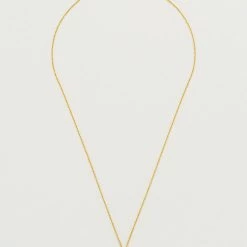 Estella Bartlett Pave Set CZ Horn Pendant Necklace