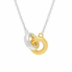 Estella Bartlett Chunky Interlinked Rings Necklace Jewellery