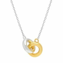 Estella Bartlett Chunky Interlinked Rings Necklace Jewellery