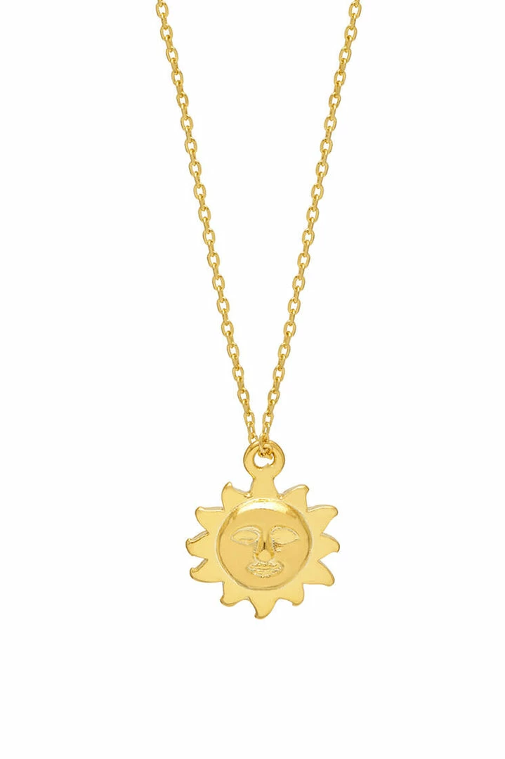 Estella Bartlett Sun Face Pendant Necklace Sale 3 Estella Bartlett Sun Face Pendant Necklace Sale