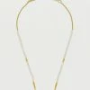 Estella Bartlett Pearl And Gold Beaded Necklace