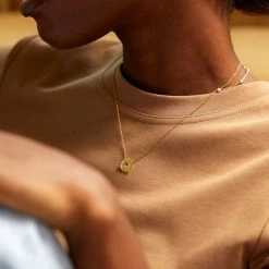 Estella Bartlett Sunflower Pendant Necklace