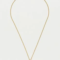 Estella Bartlett Sale Double Charm Hammered Disc And CZ Nugget Necklace