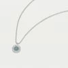 Estella Bartlett Gemstone CZ Disc Necklace Sale