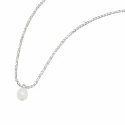 Estella Bartlett Baroque Pearl Pendant Rope Chain Necklace