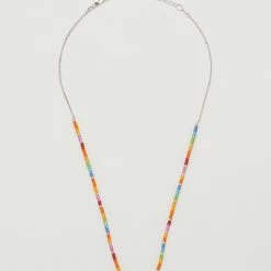 Estella Bartlett Jewellery Rainbow Beaded Necklace