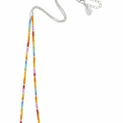 Estella Bartlett Jewellery Rainbow Beaded Necklace
