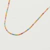 Estella Bartlett Jewellery Rainbow Beaded Necklace