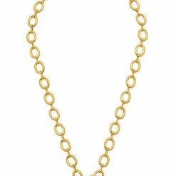Estella Bartlett Jewellery Oval Link T-Bar Chain Necklace