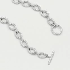 Estella Bartlett Sale Oval Link T-Bar Chain Necklace