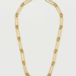 Estella Bartlett Long Link T-Bar Mixed Chain Necklace Sale