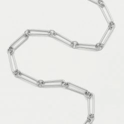 Estella Bartlett Long Link T-Bar Mixed Chain Necklace