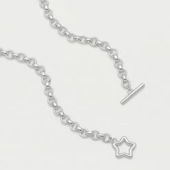 Estella Bartlett Star T-Bar Link Chain Necklace 11 Estella Bartlett Star T-Bar Link Chain Necklace