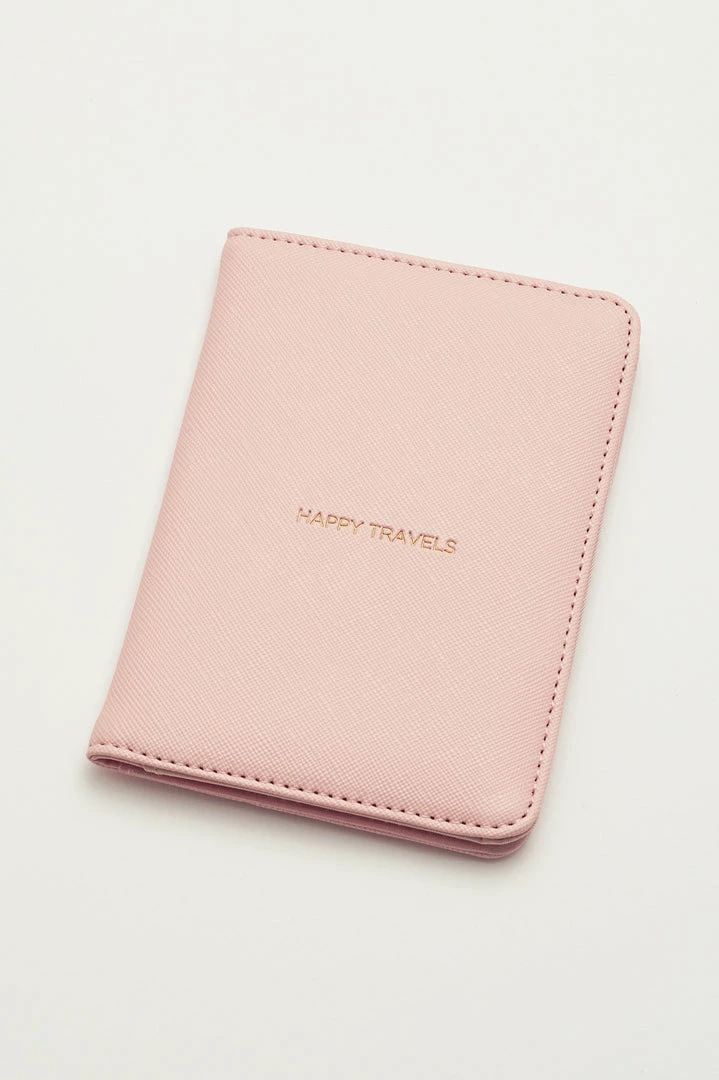 Estella Bartlett Happy Travels Passport Case 1 Estella Bartlett Happy Travels Passport Case