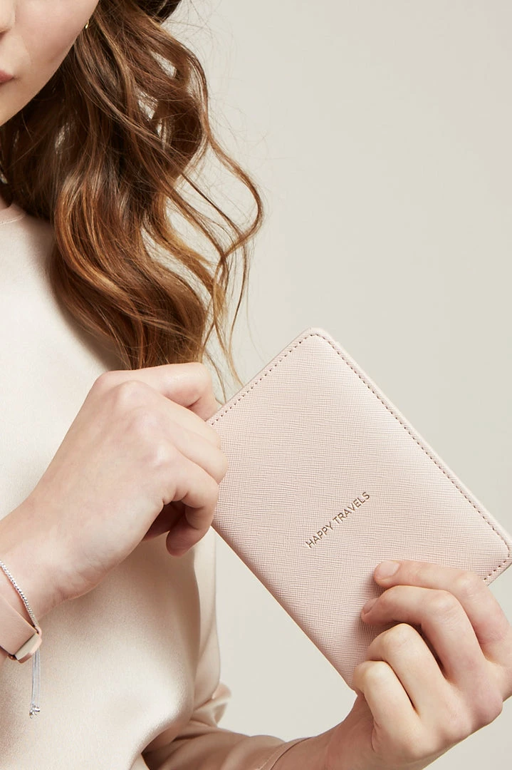 Estella Bartlett Happy Travels Passport Case 2 Estella Bartlett Happy Travels Passport Case