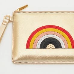 Estella Bartlett Rainbow Applique Medium Pouch
