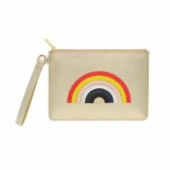 Estella Bartlett Rainbow Applique Medium Pouch