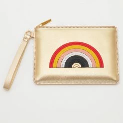 Estella Bartlett Rainbow Applique Medium Pouch