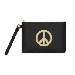 Estella Bartlett Sale Peace Applique Medium Pouch
