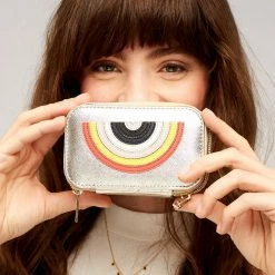 Estella Bartlett Rainbow Edit Rainbow Applique Mini Jewellery Box