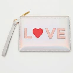 Estella Bartlett Love Applique Medium Pouch Sale