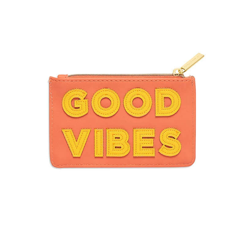 Estella Bartlett Good Vibes Applique Card Purse 6 Estella Bartlett Good Vibes Applique Card Purse