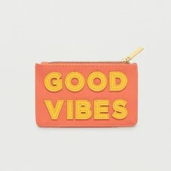 Estella Bartlett Good Vibes Applique Card Purse