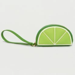 Estella Bartlett Lime Slice Applique Purse