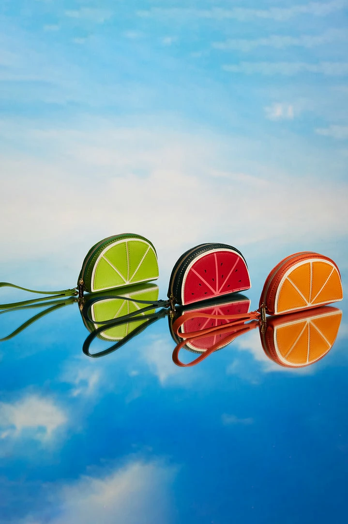 Estella Bartlett Lime Slice Applique Purse 5 Estella Bartlett Lime Slice Applique Purse