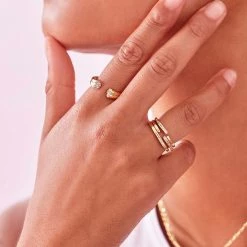 Estella Bartlett Fine CZ Open Ring