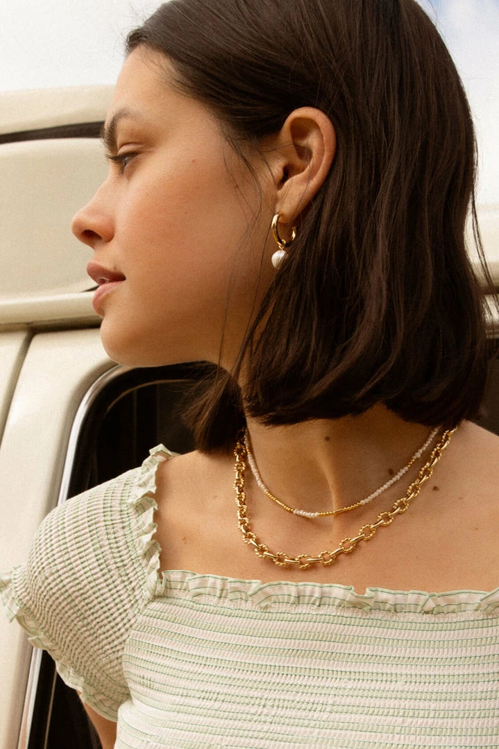 Estella Bartlett Chunky Rope Link Necklace 2 Estella Bartlett Chunky Rope Link Necklace