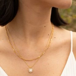 Estella Bartlett Best Sellers Oval Link Chain Necklace