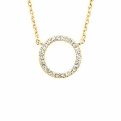 Estella Bartlett Circle CZ Necklace